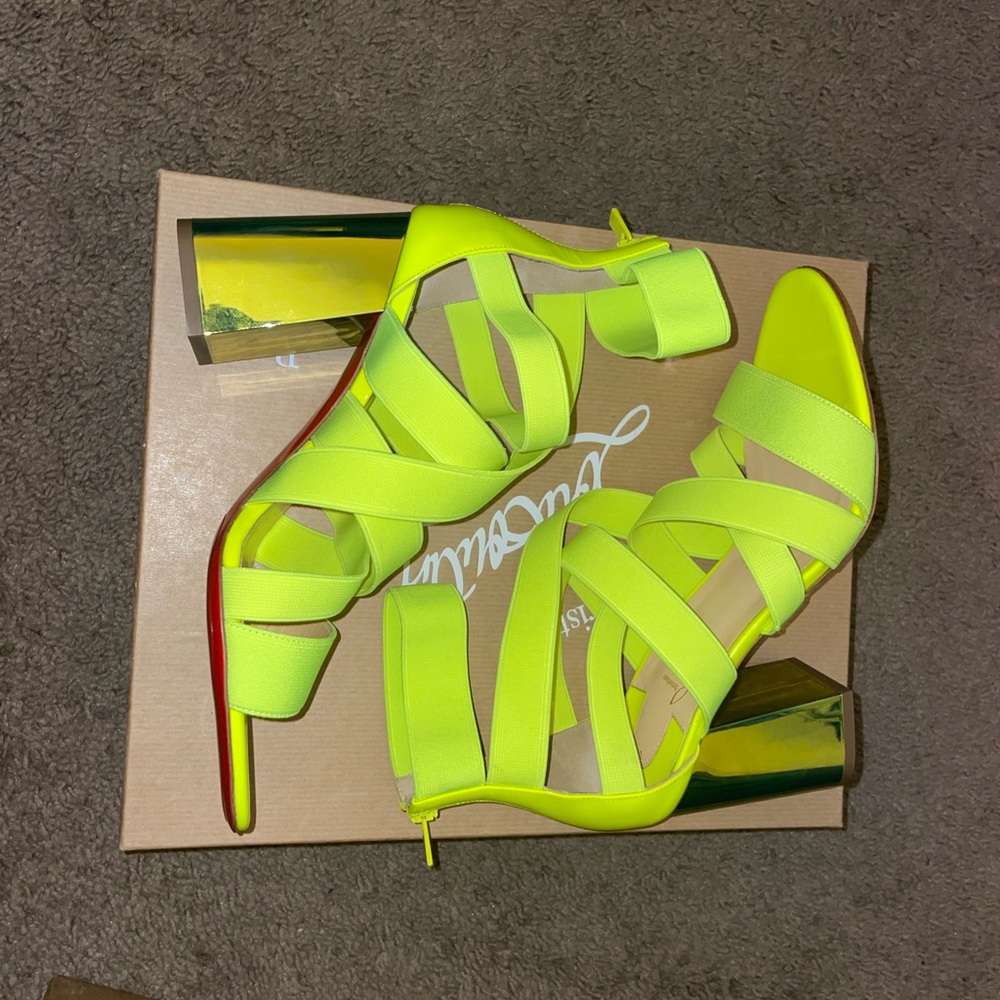 Louboutin  gladiator sandals 85mm